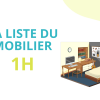 La liste du mobilier - 1h